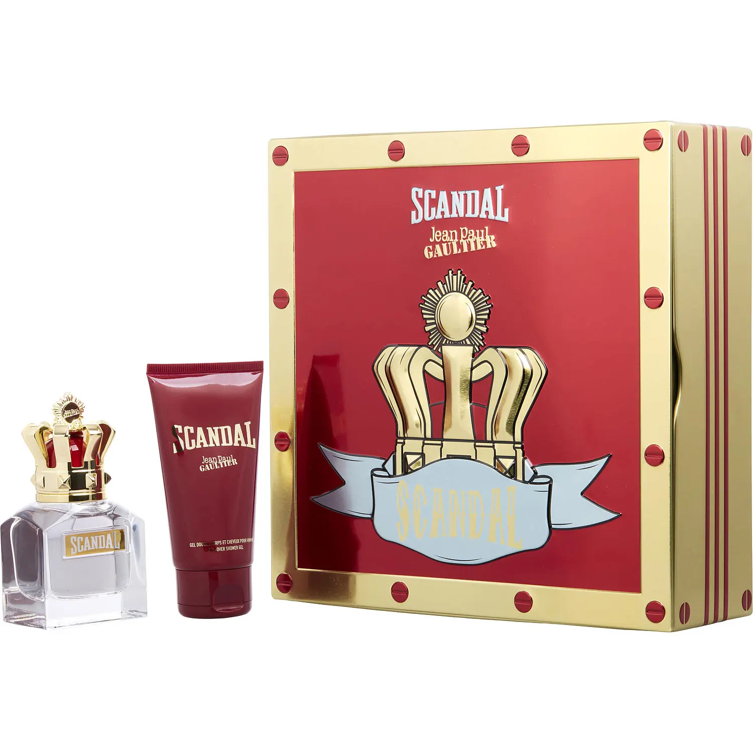 Jean Paul Gaultier Scandal Pour Homme Set-Edt Spray 1.7 Oz & Shower Gel 2.5 Oz For Men Jean Paul Gaultier Scandal Pour Homme Set-Edt Spray 1.7 Oz & Shower Gel 2.5 Oz For Men