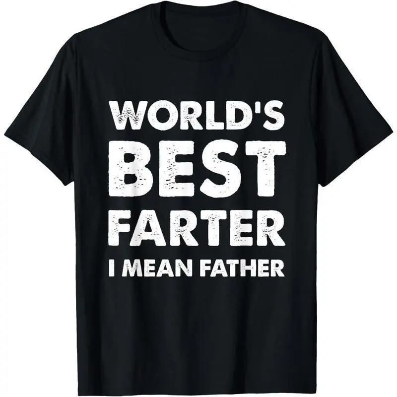 [] Father's Day Retro World's Best Farter Dad Joke T-Shirt Premium  Apparel clothes Juneteenth Black Queen T-Shirt Dada Daddy Dad Bruh Funny T-Shirt streetwear gift  for  all