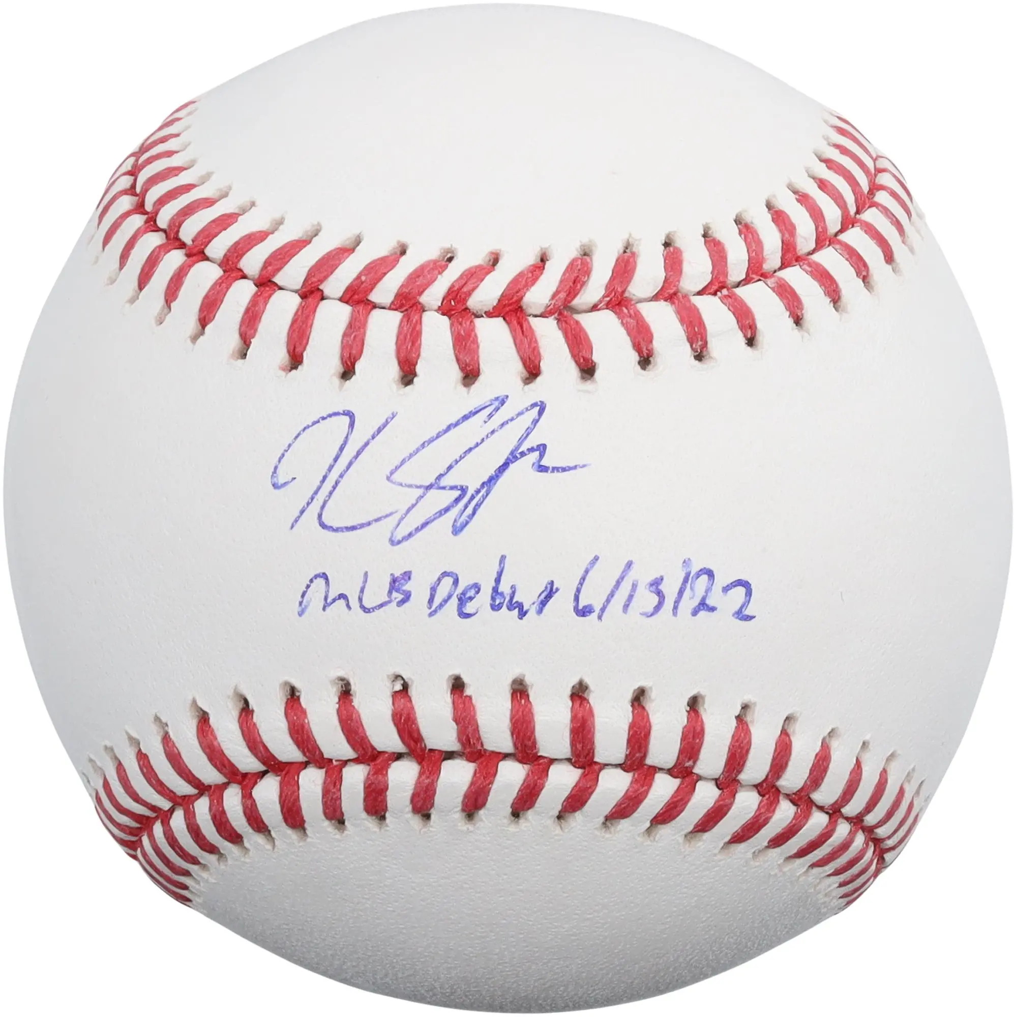 Kyle Stowers Miami Marlins Autographed Baseball with "MLB Debut 6/13/22" Inscription - Fanatics Authentic Certified