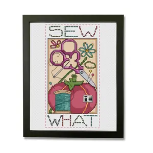 Spot ColorSew What Counted Cross Stitch Kit