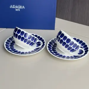 High-End Ceramic Tableware Set, Western Dining Plates, Coffee Cups, Mugs, Saucer Set, Afternoon Tea Home Use, Elegant Dinnerware