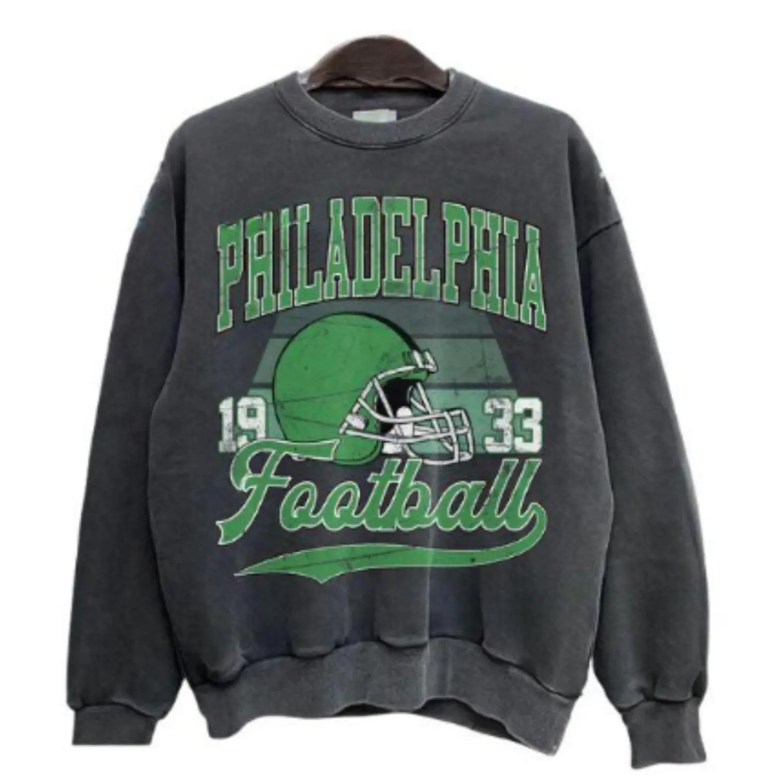 [Sale off up to 50%] Vintage Style Philadelphia Football Sweatshirt, Gift for Men and Women, streetwear graphic tee