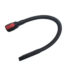 Flexible Gap Tool for Dyson V7-V15, Soft Bendable Long Flat Brush Head, Ideal for Car Beauty Home Cleaning, Narrow Fine Gaps Cleaner