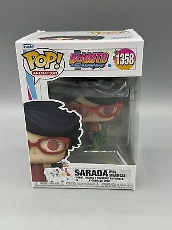 Funko Pop Vinyl Figure Boruto Sarada With Sharingan