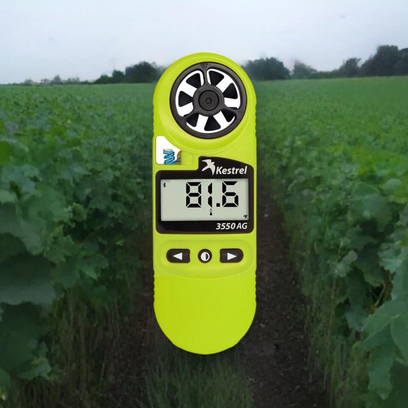 Kestrel 3550AG Pocket Delta T Crop Spraying Weather Meter