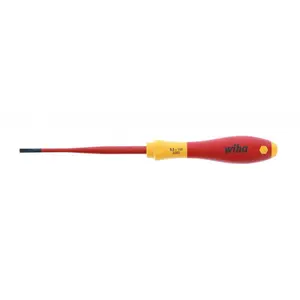 Wiha Tools 32046 Insulated 3.5 Slim Slotted Screwdriver