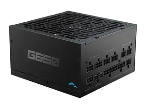SAMA G650W ATX 3.1 Power Supply, 650W, Cybenetics Gold Standards, PCIe 5.1 Ready, Full Modular, Japanese Capacitors, FDB Fan, Black Version
