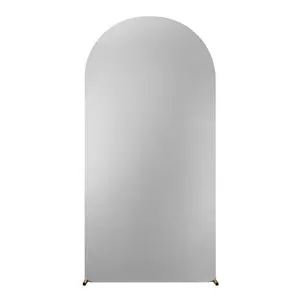 Garvee Wedding Arch Cover Double-Sided Spandex Fitted Arch Stand Covers Stretchy Backdrop Cover for Balloon Arches Birthday Party Bridal Baby Shower Ceremony Banquet Photography Decoration