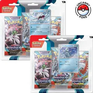 Paradox Rift, 1 3-pack blister, random art, Pokemon