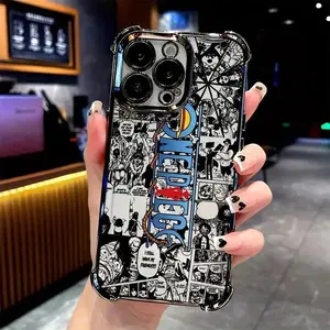 Phone case: Anime Phone Case Suitable for iPhone 17 Air 16 15 14 13 12 11 Pro Max Plus Samsung Galaxy S25 S24 S23 S22  Ultra Plus Anti Fall Transparent Soft Back Cover