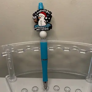 Melting Snow Man Pen with Black Ink