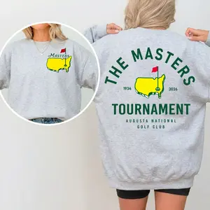 Vintage Est 1934 Golf Tournament Sweatshirt, Retro 2026 Championship Style Crewneck Pullover For Men Women, Timeless Fairway Fan Graphic, Casual Unisex Long Sleeve Top