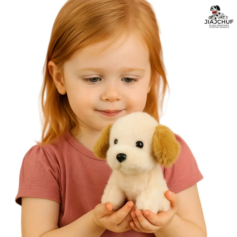 JIAJCHUF, Pocket Mini Soft Stuffed Plush Dog Toy, Palm Pals Soft Pet Companion, Soft Huggable, Ideal Gift for Kids, Perfect for Playtime & Cuddles, Soft Stuffed Animals, Adorable Design