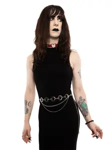 Celestia Draped Chain Belt