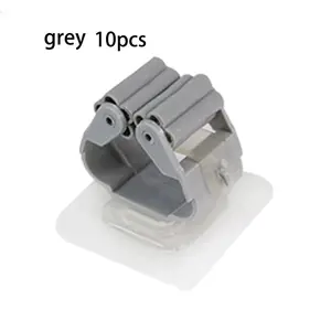 3/5/10PCS Mop Broom Storage Hook Wall Mounted Punch-free Mop Holder Clip Multipurpose Storage Rack Traceless Hooks Waterproof