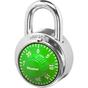 1505D Locker Lock Combination Padlock, 1 Pack, Colors May Vary