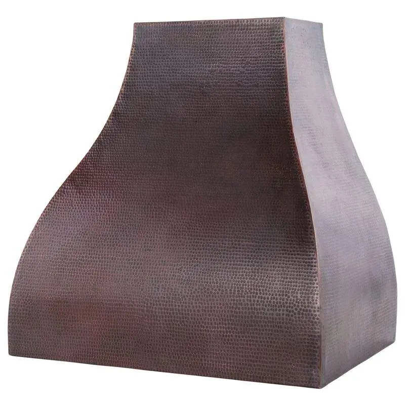 36" 735 CFM Copper Campana Range Hood with Screen Filters