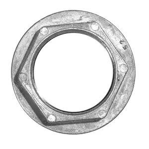 2 in. X 1-1/4 in. Diecast Metal Bathroom Drain Pop-Up Locknut