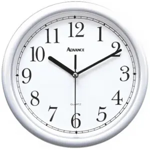 La Crosse Technology Ltd 25201 10 in. White Plastic Wall Clock
