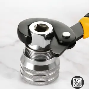 Adjustable Universal Socket Wrench Multifunctional Repair Tool Compatible with Ratchet Torque Wrench Electric Drill Practical Hand Tool Ideal Father's Day Gift-MM1