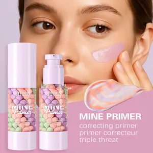 Two-In-One Primer, Color Correction, Oil Control, Brightening, Flawless Makeup Base, Essential Beauty Product, Perfect for All Skin Types