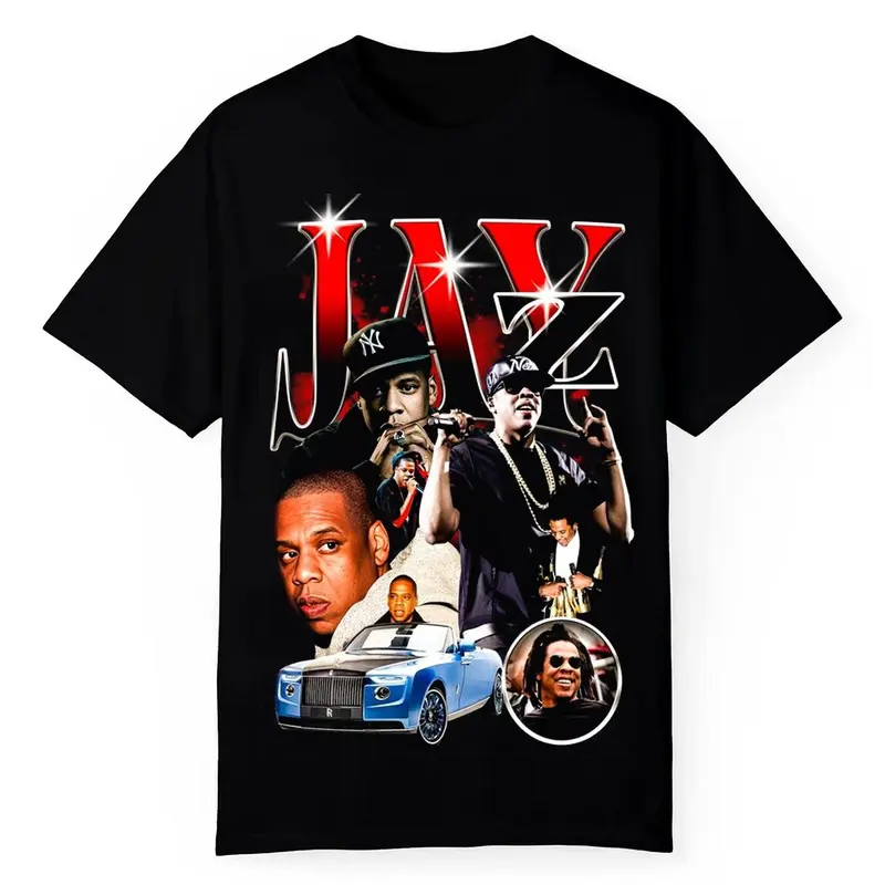 【A118】Tシャツ RAPMADE jay-z  ブラック Vintage 2000 Jay-Z DMX In My Lifetime Rap T Shirt 2XL – Black Shag