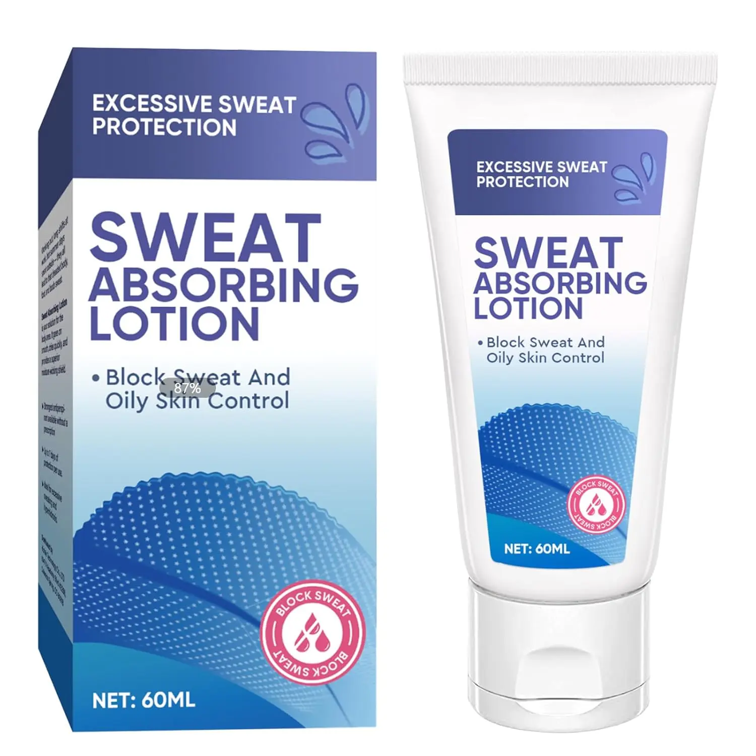Face Antiperspirant, Face Sweat Blocker for Facial Perspiration & Shine, Suitable for Men & Women, 60ml