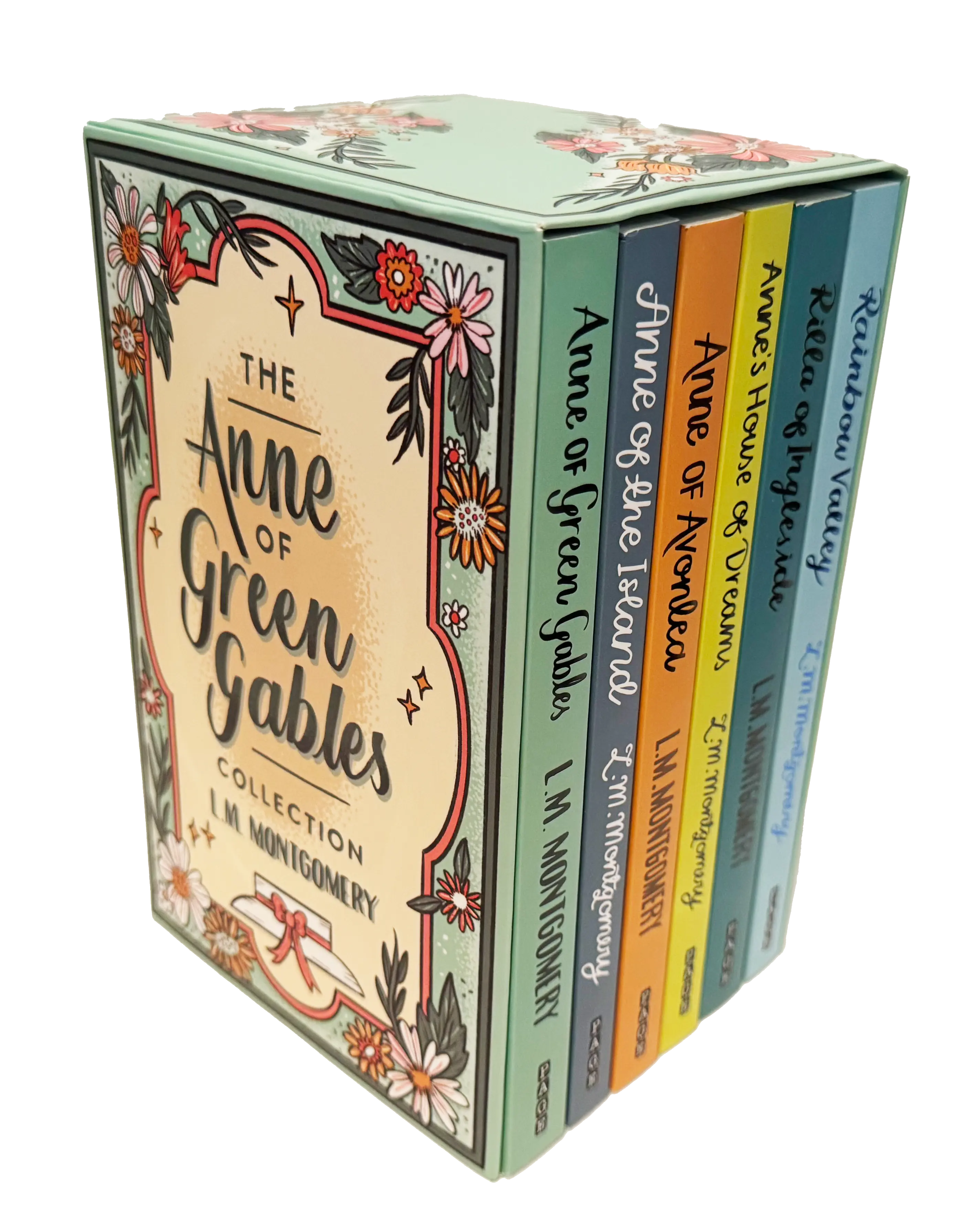 Anne of Green Gables 6-Book Paperback Omnibus Bundle with Slipcase - L.M. Montgomery Classic Literature Complete Series for Fans to Experience Reading