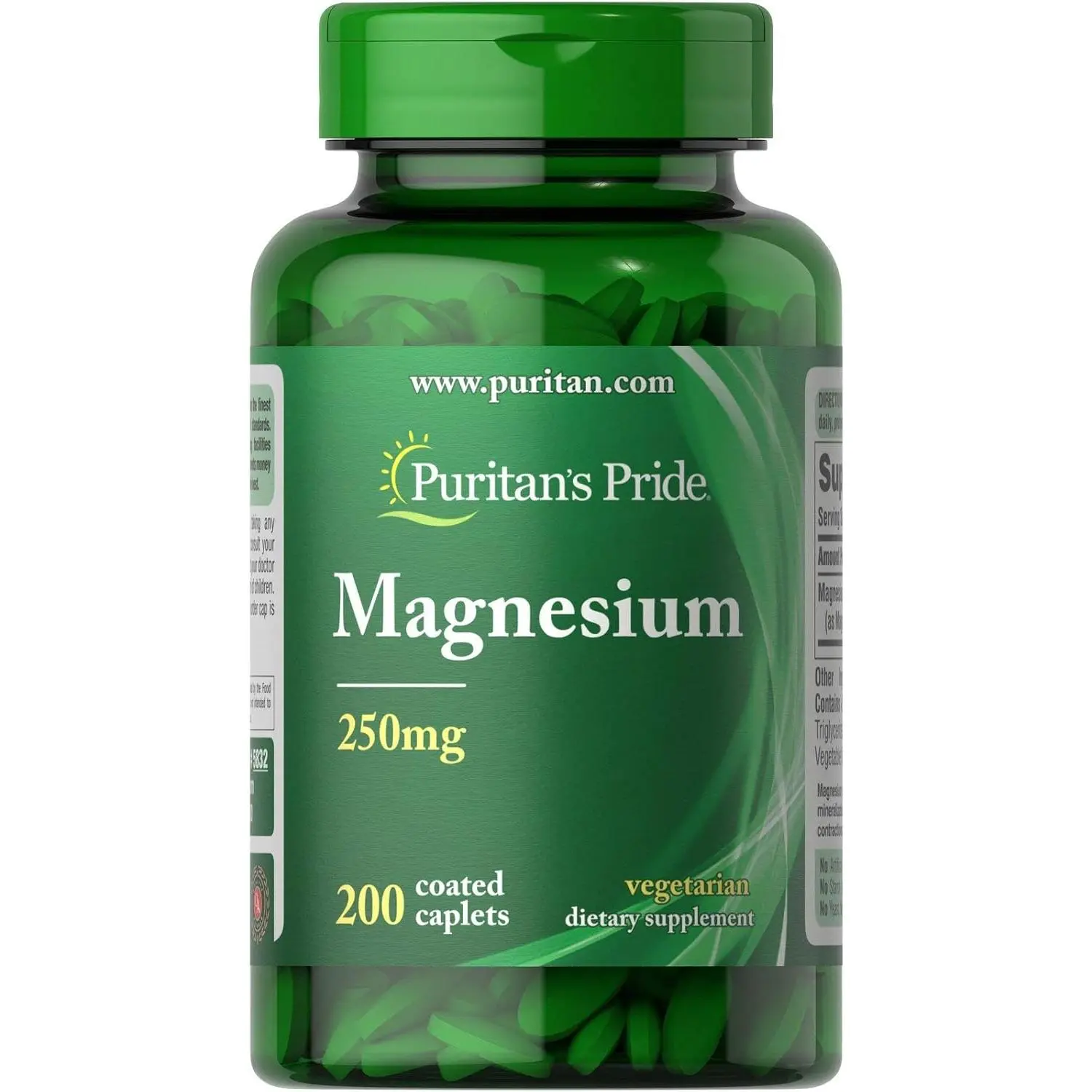 Puritan's Pride Magnesium 250 mg