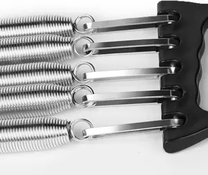 5-Level Adjustable Chest Expander – Up to 66 lbs Resistance Home Gym Fitness Equipment with Steel Buckle & Electroplated Springs Workout Equipment for Grip, Arm, Chest, and Back Training