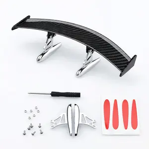 Universal Mini Car Spoiler Wing – Self-Adhesive Trunk Rear Spoiler for Sport Style Cars