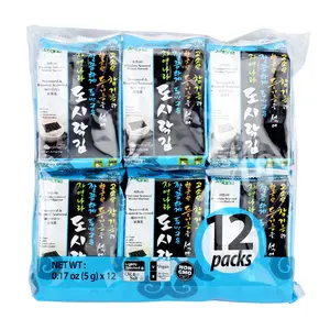 Jayone Seasoned & Roasted Seaweed Snack 12pk 60 g