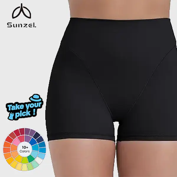 Sunzel Women’s Butt-Contouring Sporty Sports Shorts - High Waist, Tummy Control, Soft, Squat-Proof, No Front Seam, Spandex for Workout, Gym,summerwins,travel essentials,camping essentials