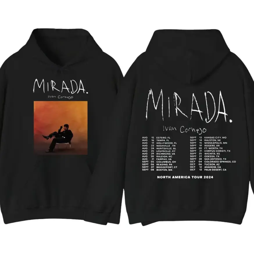 Ivan Cornejo Mirada Pullover Hoodie, Mirada 2024 Tour Merch, Gift for Fan