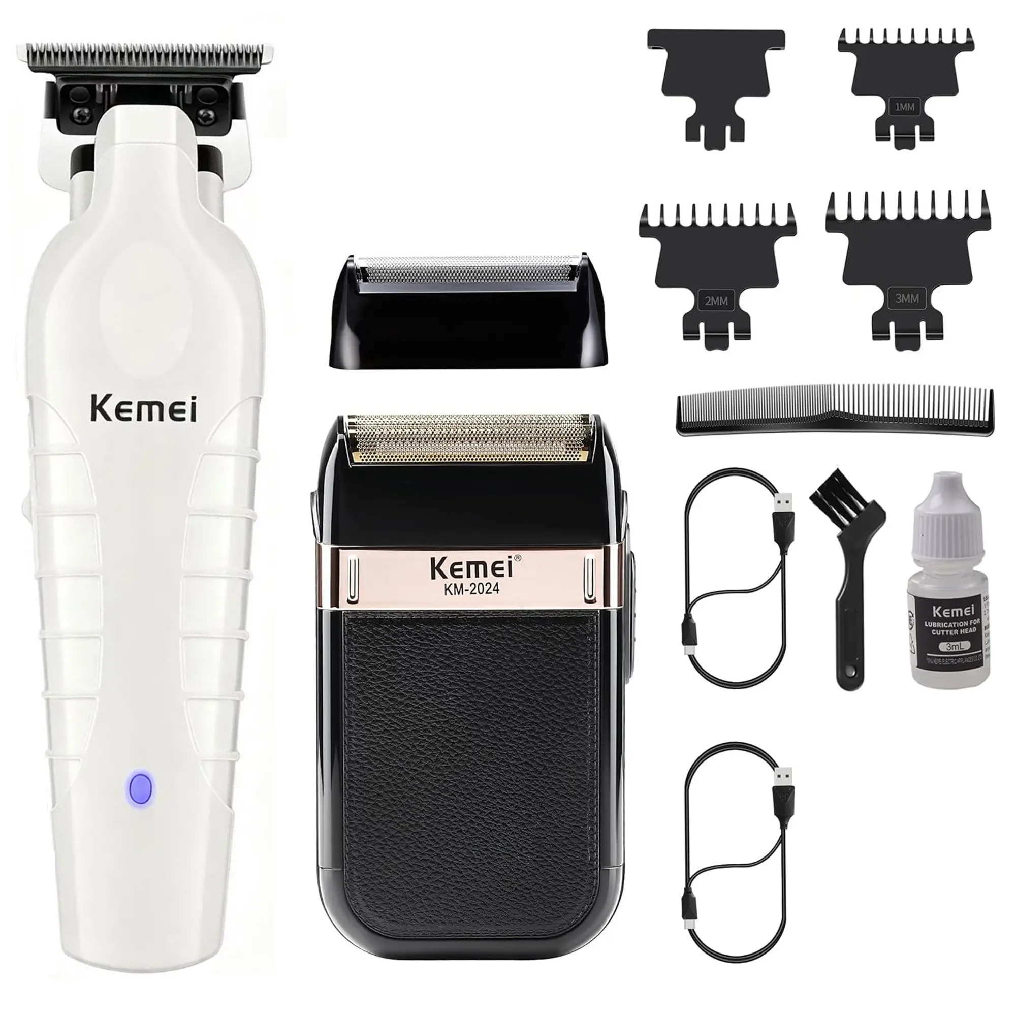Kemei Trimmer Men’s Professional Set，kemei2299，kemei2024