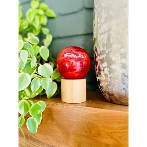Cherry Quartz Sphere