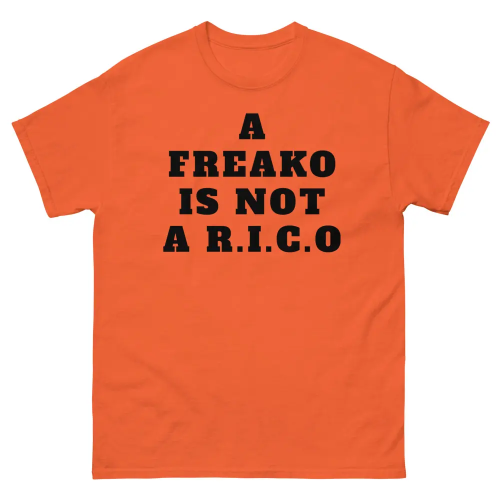 Diddy A FREAKO IS NOT A R.I.C.O. Tee Unisex MANY COLORS