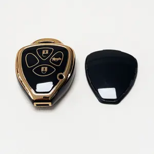 for Toyota Car Key Protection Case Car Key Accessory Soft Durable Tpu Material 360 Degree Protection for Toyota 2007-2011 Camry, 2008-2013 Avalon Corolla, 2009-2016 Venza