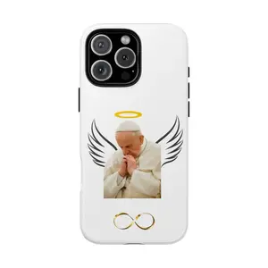 Pope Francis Memorial iPhone Case – RIP Tribute Catholic Faith Design, Christian Gift for iPhone 16–11 Pro Max