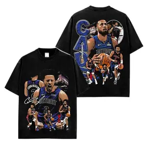 🏀Cade Inspired Vintage Graphic Tee, Premium Cotton Basketball Shirt, Rising Star Inspired Playmaker T-Shirt, Pistons Retro Basketball Style, Fanclub Streetwear Unisex Tee, Casual Game Day Outfit, Trending Basketball Apparel, Perfect Gift For Fans