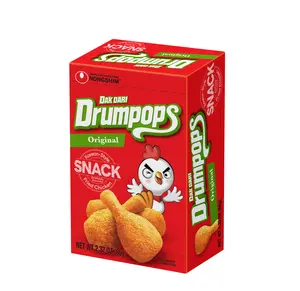 Nongshim Drumpops Dakdari Original Korean Style Fried Chicken Flavor Snack