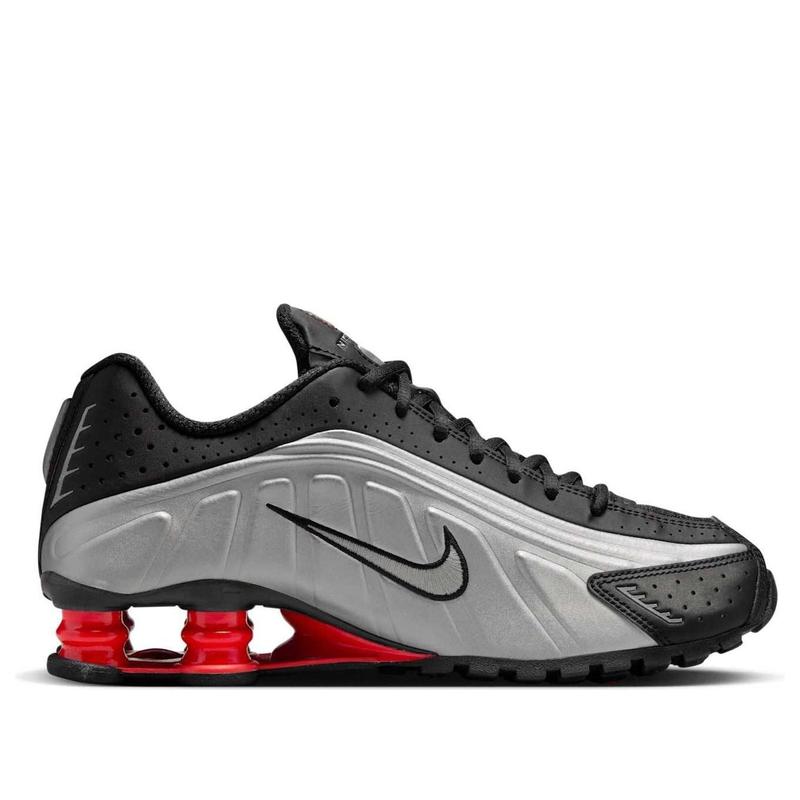 (WMNS) Nike Shox R4 'Black Light Crimson' AR3565-011