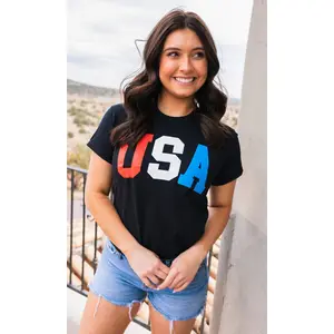 Collegiate USA Graphic T-Shirt