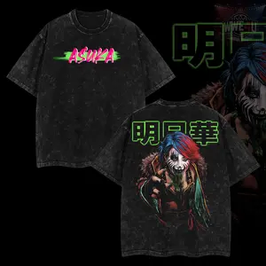 WWELife4U Retro Vintage Asuka T-Shirt 100% Premium Cotton S-5XL American-Made Soft Relaxed Fit Pre-Washed Classic Look