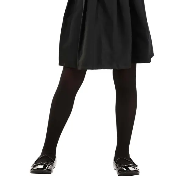 Opaque Kid's Black Tights