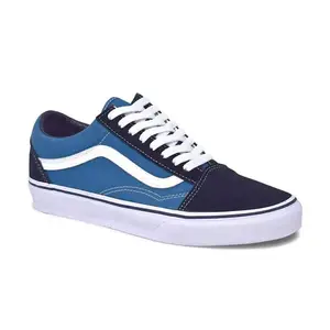 VANS Mens Old Skool Low Top Sneaker - Navy
