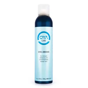 OYA Awake Dry Shampoo - Invisible Formula for all hair types. Formulated with a micro-porous mineral, Zeolite that instantly cleanses and removes excess oil with no residue. Leaves scalp feeling refreshed. Adds volume and shine