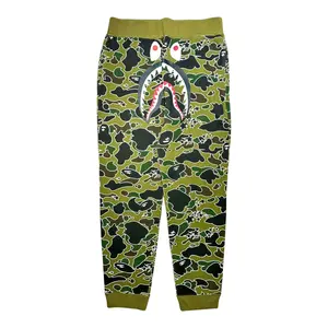 Bape Sta Camo Shark Slim Sweatpants Green Pre-Owned