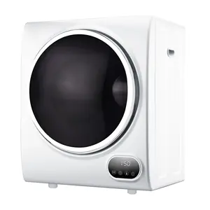【Summervibes】Ubesgoo Compact Laundry Dryer 9lbs Capacity, 2.6 Cu.ft Portable Clothes Dryer, Front Load Dryer W/LED Control Screen, Stainless Steel Drum For Apartment Home Dorm 110V 1400W