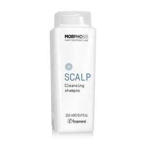 Morphosis Scalp Cleansing Shampoo - Gentle Sulfate-Free (SLS/SLES) Formula with Organic Arnica & Lavender - Vegan & Color Safe - 250ml